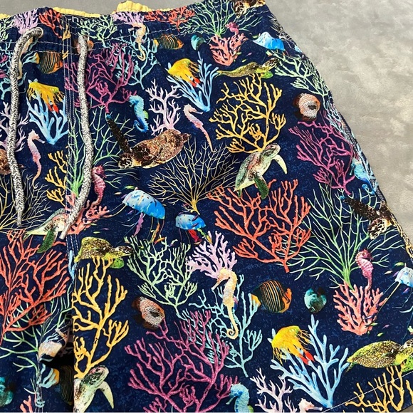 New! Michael’s Men's colorful under the sea Swim Shorts 3226 - Picture 3 of 10